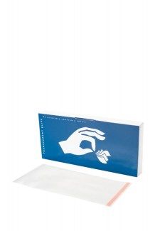 Castela Professional EURO STIL CAJA DE 100 CLIPS TRANSPARENTES