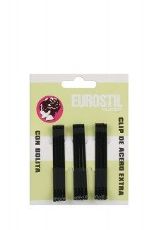 Castela Professional EURO STIL HORQUILLAS MORENAS 12 CLIPS