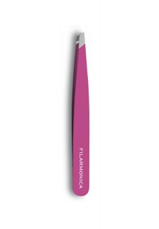 CASTELA PROFESSIONAL FILARMONICA PINZA INOX SESGADA  ROSA